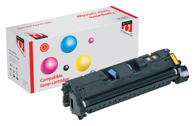 Tonercartridge Quantore HP Q3962A C9702A 122A geel