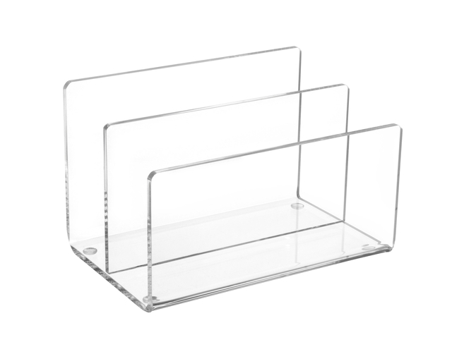 Envelopstandaard MAUL 2vaks 150x100x100mm acryl