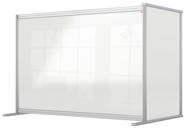 Bureauscherm uitbreidingspaneel Nobo modulair transparant acryl 100x140cm