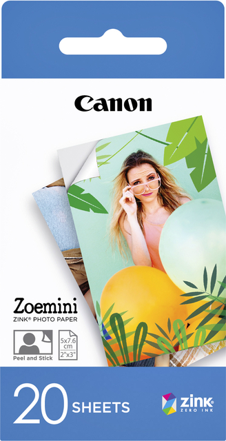 Fotopapier Canon Zoemini ZP-2030 20vel