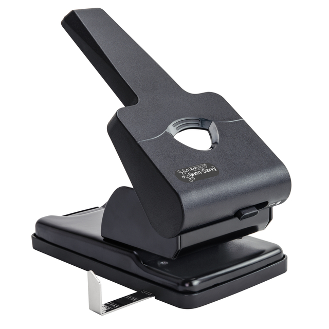 Perforator Rapesco Germ-Savvy Heavy Duty HD865-P antibacterieel 2-gaats zwart