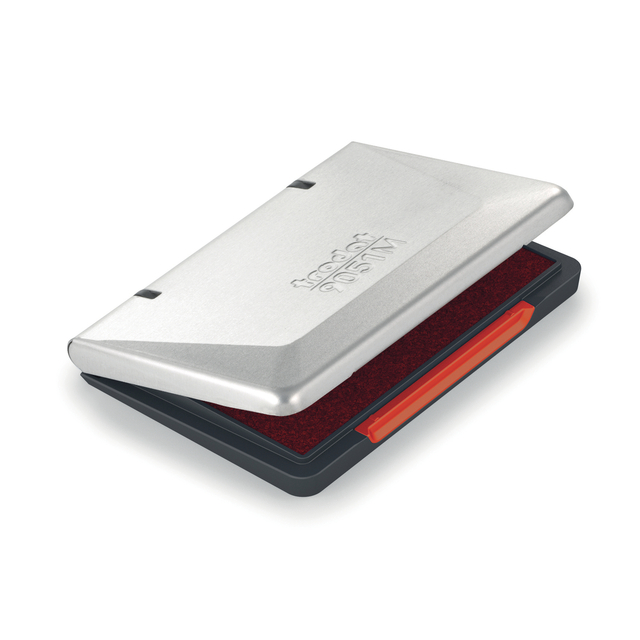 Stempelkussen Trodat 9071M metaal 9x5cm rood