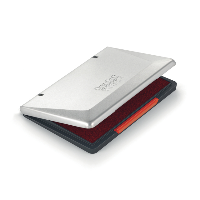 Stempelkussen Trodat 9072M metaal 11x7cm rood