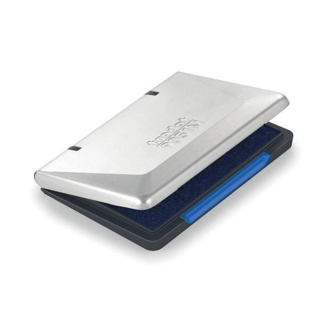 Stempelkussen Trodat 9071M metaal 9x5cm blauw