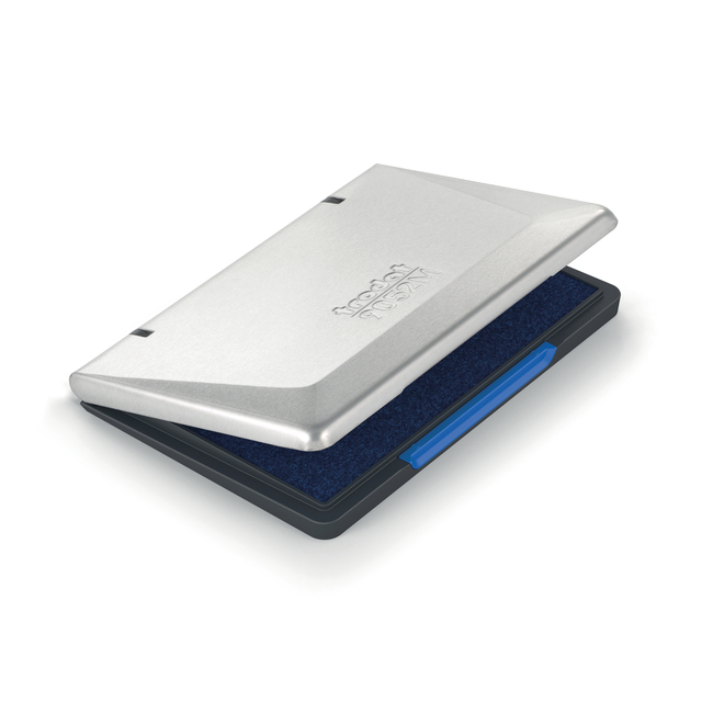 Stempelkussen Trodat 9072M metaal 11x7cm blauw