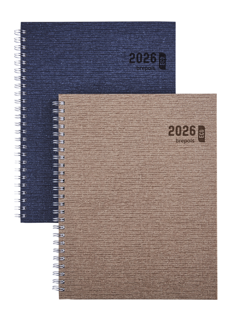 Agenda 2026 Brepols Ecotiming Kazar 7dagen/2pagina’s spiraal assorti