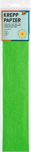 Crêpepapier Folia 250x50cm nr140 kerstgroen