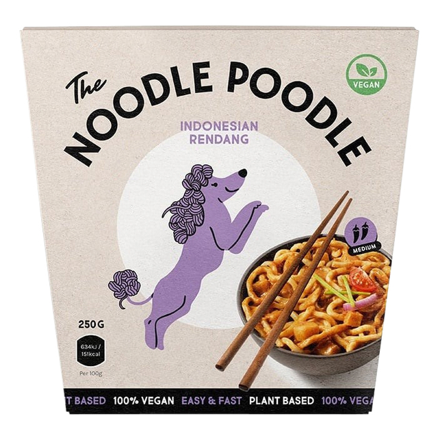 Noodles The Noodle Poodle Indonesische rendang 250gr