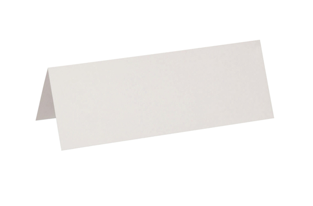 Tafelnaambord MAUL karton 21×7,5cm wit 100 stuks