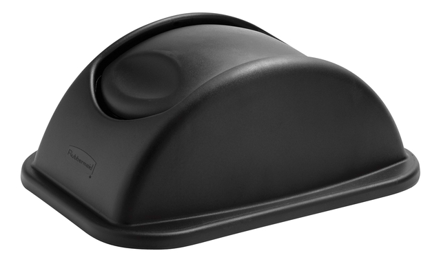 Deksel Rubbermaid medium 26liter zwart