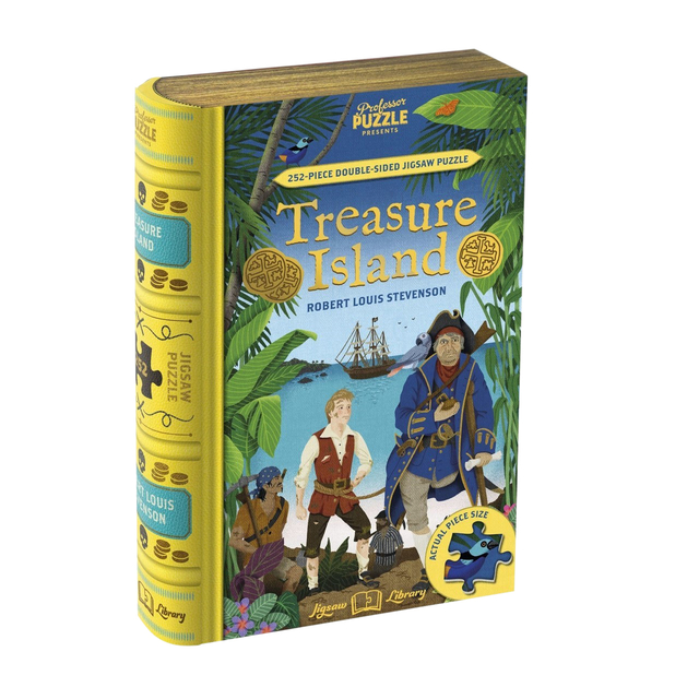 Puzzel Treasure Island Double sided 250pc
