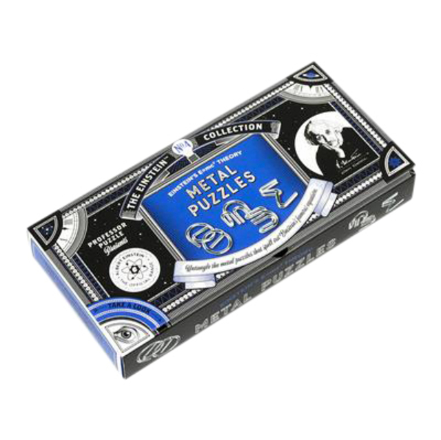 Breinpuzzel Einstein E=Mc2 Metal Puzzles+D14