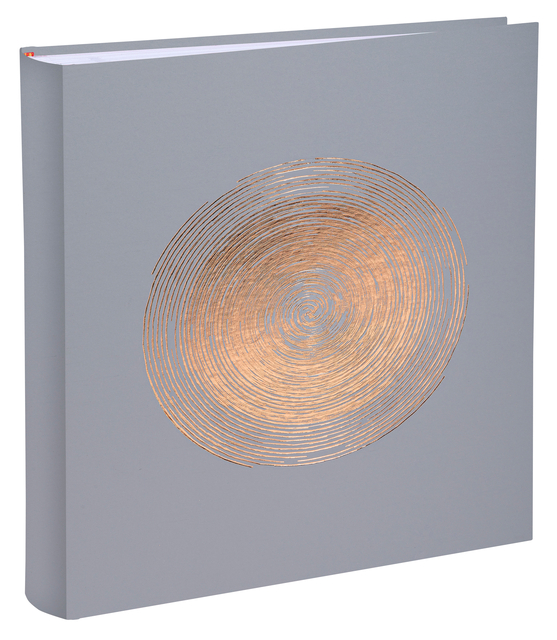 Fotoalbum Exacompta 29x32cm 60 witte pagina’s Ellipse grijs