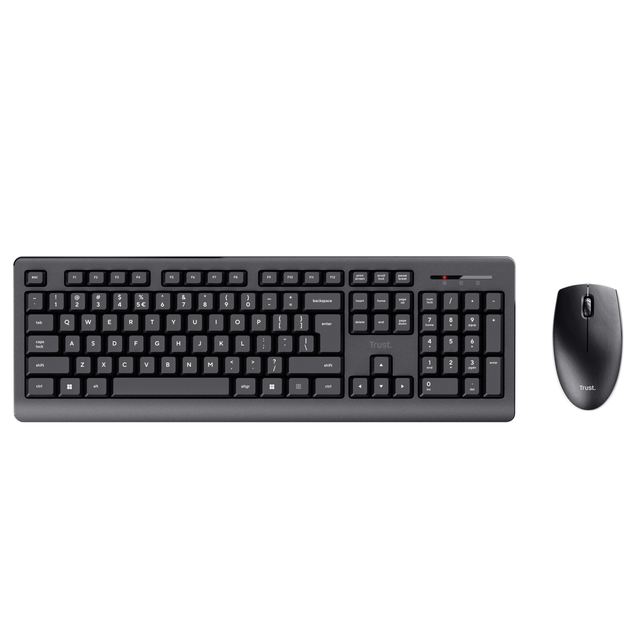 Toetsenbord Trust Primo draadloos + muis