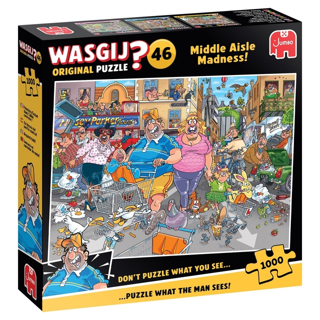 Wasgij Original 46 – Middle Aisle Madness 1000 st