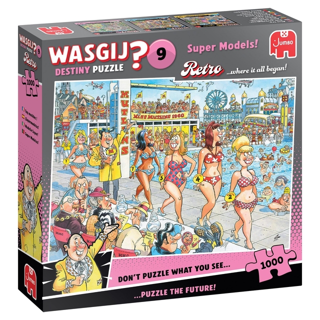 Wasgij Retro Destiny 9 – Super Models! 1000 st