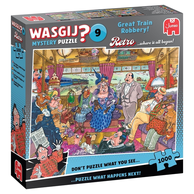 Wasgij Mystery 9 – The Great Train Robbery 1000 st