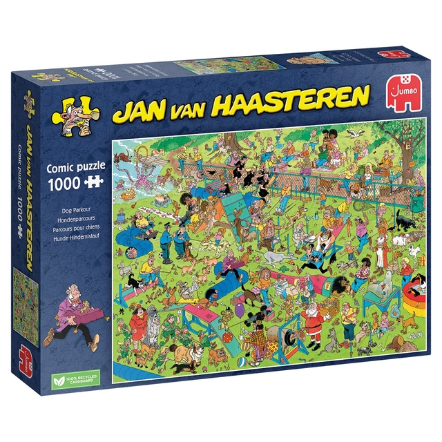 Puzzel Jan van Haasteren Hondenparcours 1000st