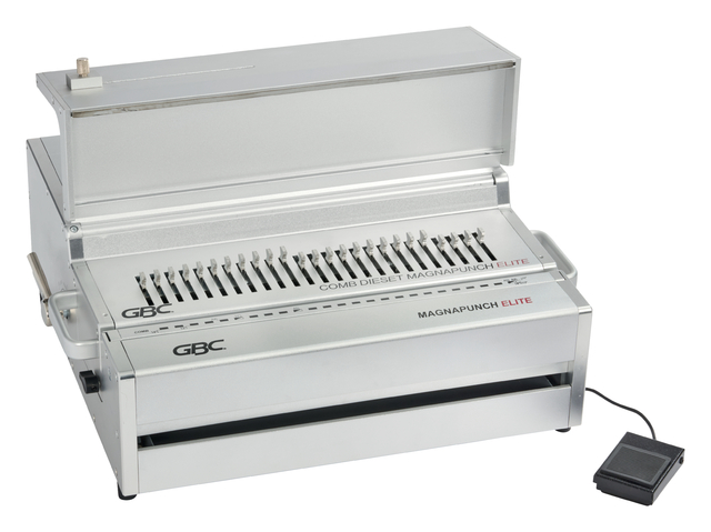 Ponsmachine GBC Multibind Magnapunch Elite + voetpedaal