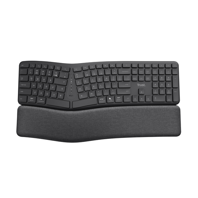 Toetsenbord Trust Keyra Ergo Multi draadloos