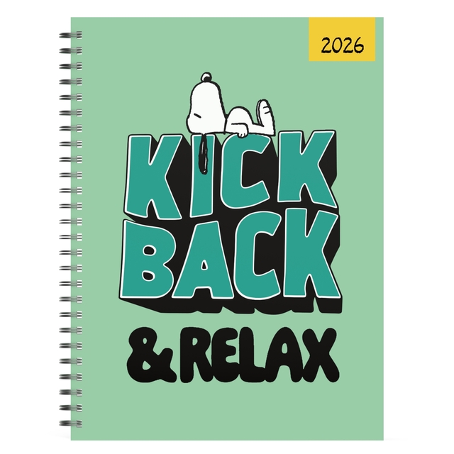 Agenda 2026 Lannoo bureau 170×230 Peanuts 7dagen/2pagina’s