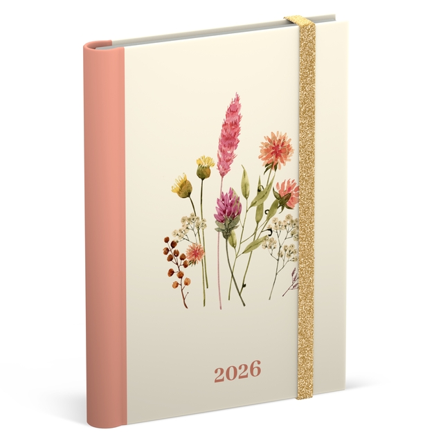 Agenda 2026 Lannoo 120×160 Flowers bouquet 7dagen/2pagina’s wit