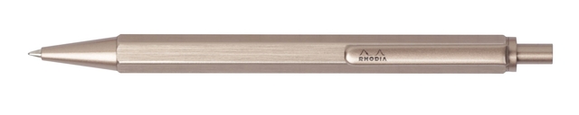 Balpen Rhodia scRipt 0.7mm rozenhout