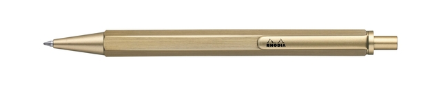 Balpen Rhodia scRipt 0.7mm goud