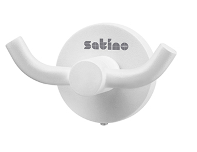 Kledinghaak Satino 2 haaks wit 332180