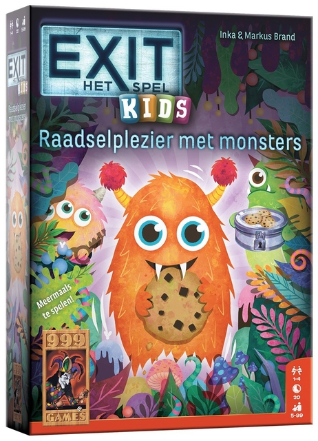 Spel EXIT Kids Raadselplezier met Monsters
