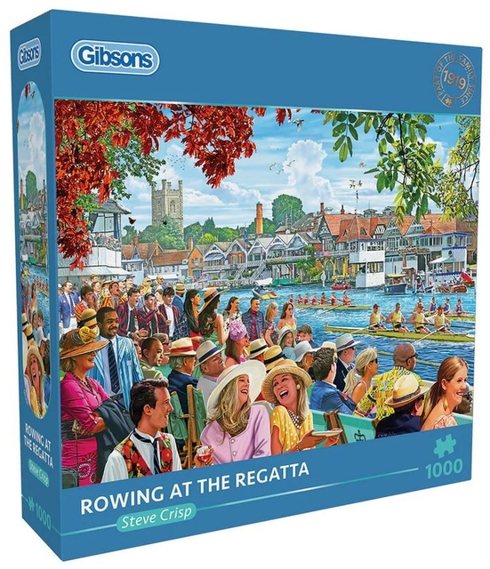 Puzzel Gibsons Rowing at the Regatta 1000 stukjes