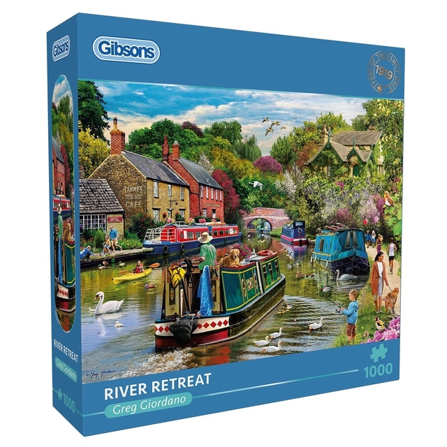 Puzzel Gibsons River Retreat 1000 stukjes