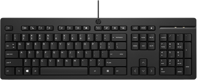 Toetsenbord HP 125 USB bedraad