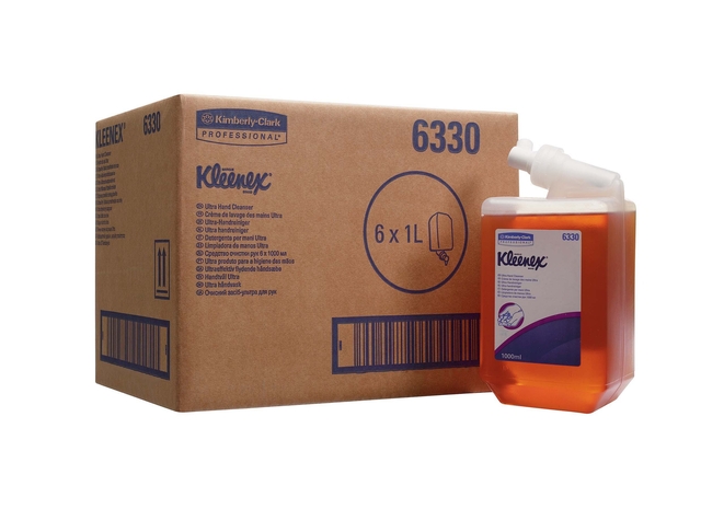 Handzeep Kleenex Ultra vloeibaar amber 1000ml 6330