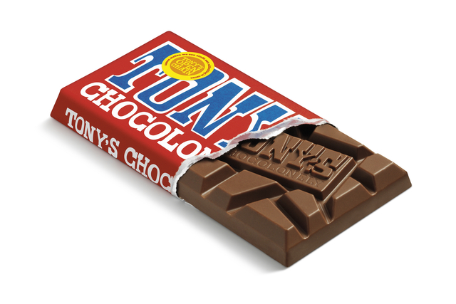Chocolade Tony’s Chocolonely melk reep 90 gram