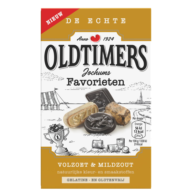 Drop Oldtimers Jochums favorieten doos 235 gram