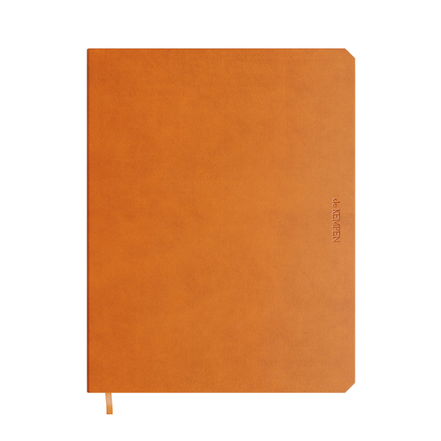 Notitieboek de KEMPEN Sunset 171x220mm lijn 192 pagina’s  90gr oranje