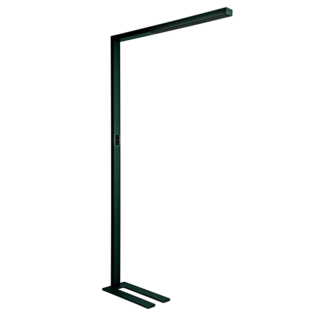 Vloerlamp MAUL Sirius LED beweging- daglichtsensor dimbaar zwart