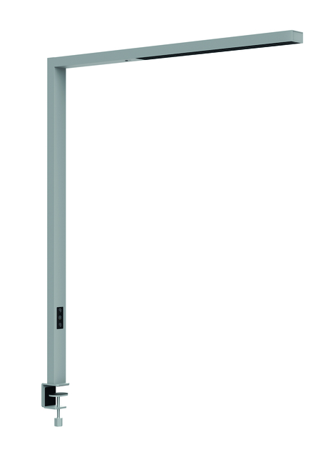 Werkpleklamp tafelklem MAUL Sirius LED beweging- daglichtsensor dimbaar zilver