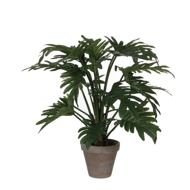 Kunstplant Mica Philodendron selloum groen in pot Ø60cm 50cm