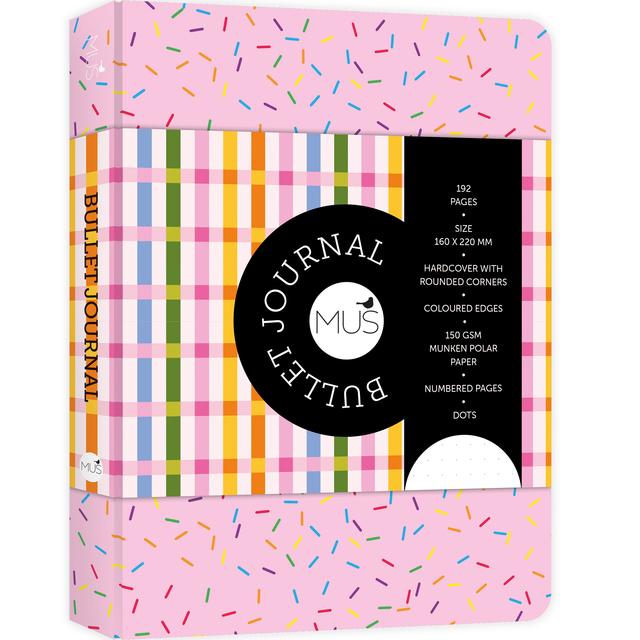 Bullet Journal MUS Sprinkles dots 192 pagina’s