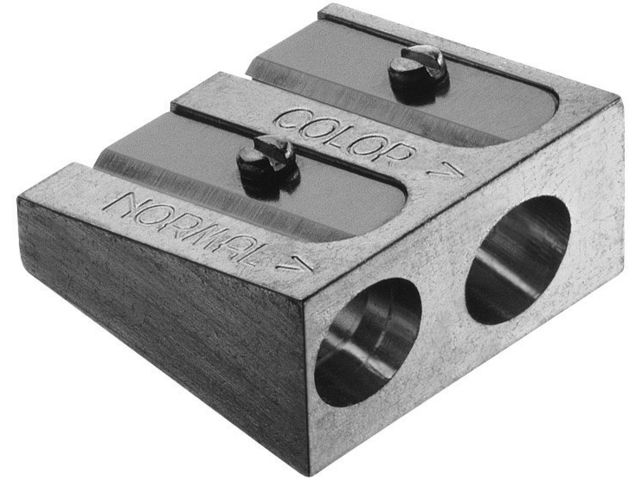 Puntenslijper Faber Castell Artist metaal dubbel