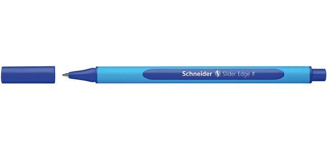 Balpen Schneider Slider Edge fijn blauw