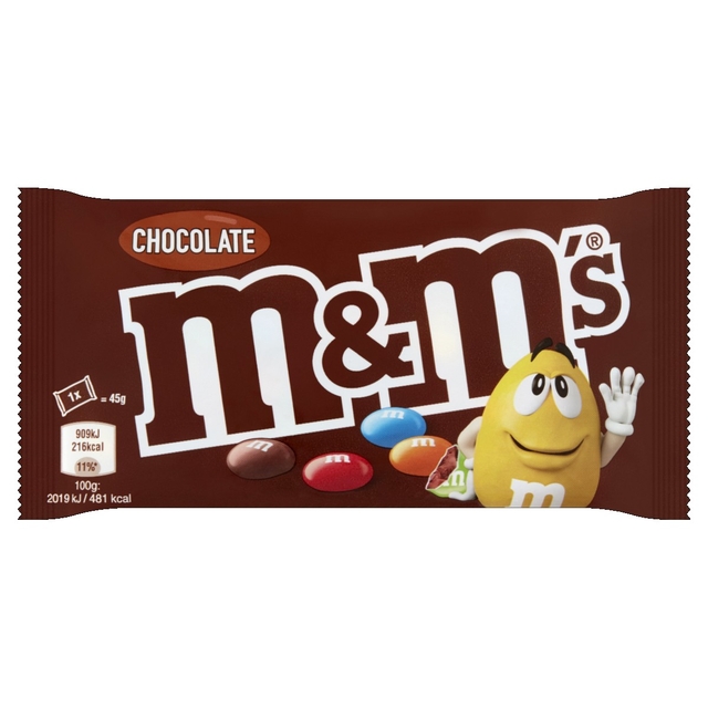 Snoep M&M choco zak 45 gram