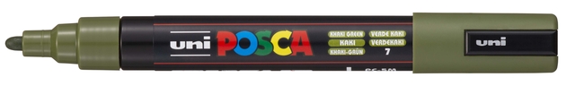 Paintmarker Uni POSCA PC5M medium kaki groen