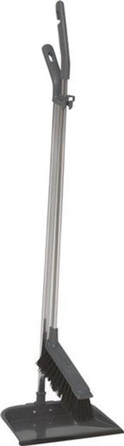 Stofblikset Vikan ErgoClean met veger  900mm grijs