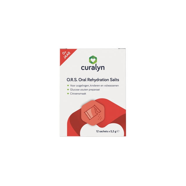 O.R.S. poeder Curalyn citroen 12 sachets