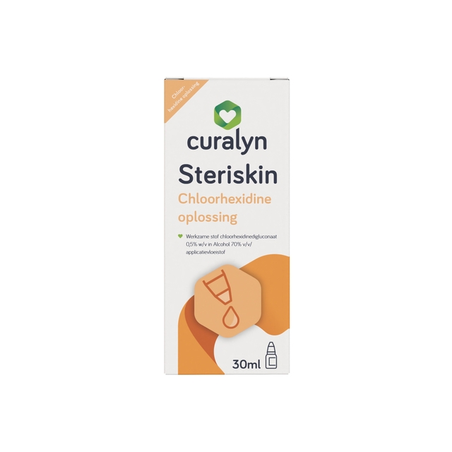 Steriskin Curalyn Chloorhexidine Oplossing 30ml