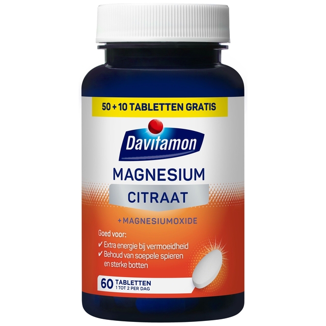 Magnesium Citraat Davitamon 60 stuks