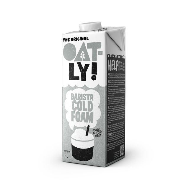 Topping Oatly Barista Cold Foam 1 liter